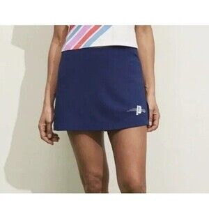 Prince Pickleball Women’s Mid-Rise Mini Slit Skort - Navy Blue NWT/NEW XL